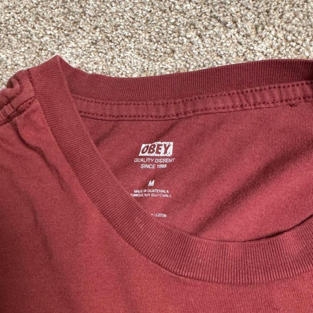 OBEY "ROSE" POCKET TEE - Picture 4 of 8